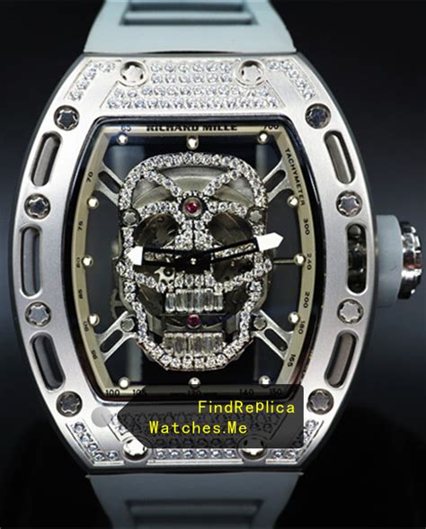 richard mille rm052 replica|richard mille skull watch.